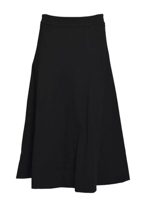 True Royal flared midi skirt - Black