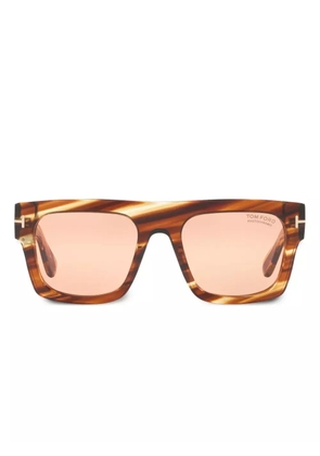 TOM FORD Eyewear Fausto square-frame sunglasses - Green