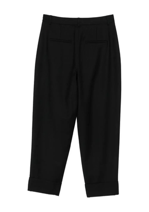 Akris Punto cuffed pleated trousers - Black