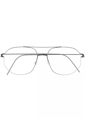 Lindberg pilot-frame glasses - Grey