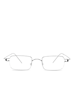 Lindberg rectangle-frame glasses - Grey