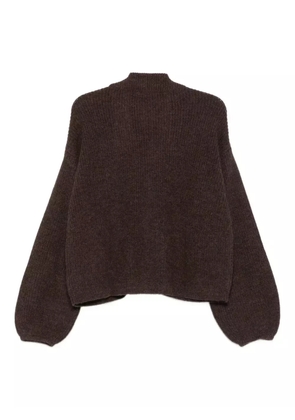 Akris Punto button-fastening cardigan - Brown