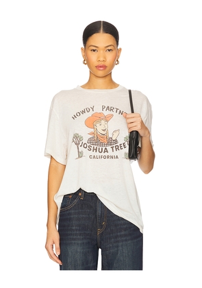 RE/DONE Joshua Tree Boyfriend Tree in White. Size M. Also in S.