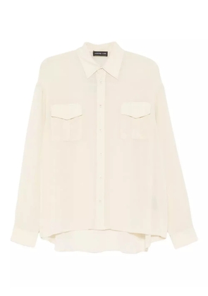 Jacob Lee Saharieene shirt - Neutrals