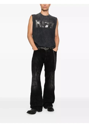 DSQUARED2 x Kiss studded tank top - Grey