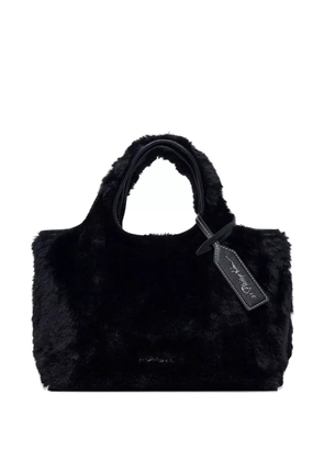 3.1 Phillip Lim Mini Market faux-fur tote bag - Black