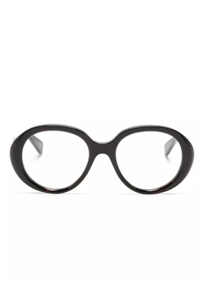 Chloé Eyewear tortoiseshell round-frame glasses - Brown