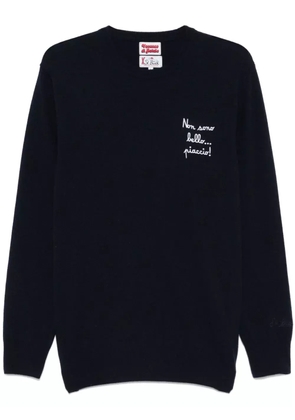 MC2 Saint Barth Heron sweater - Blue