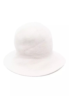 Borsalino ribbed-knit hat - Neutrals