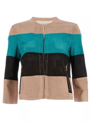 Drome cropped leather jacket - Black