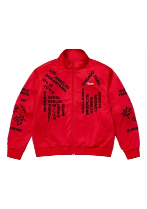 Supreme Worldwide 'SS 25 - Red' track jacket