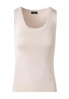 Akris scoop-neck tank top - Neutrals