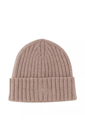 MC2 Saint Barth logo-embroidered beanie hat - Neutrals