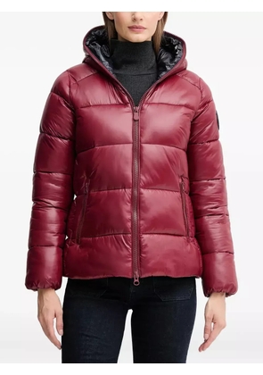 Save The Duck Lois hooded padded jacket - Red
