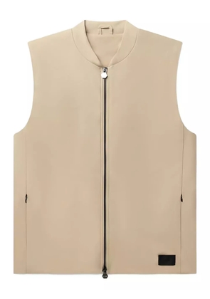 BALR. zip sleeveless gilet - Neutrals