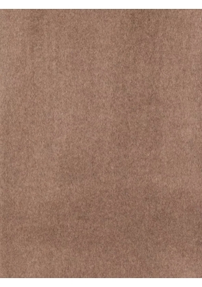 The Curated Collection panelled scarf - Brown