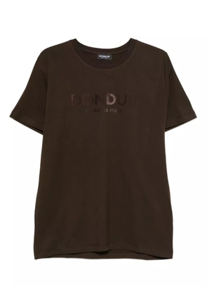 DONDUP logo-print T-shirt - Brown