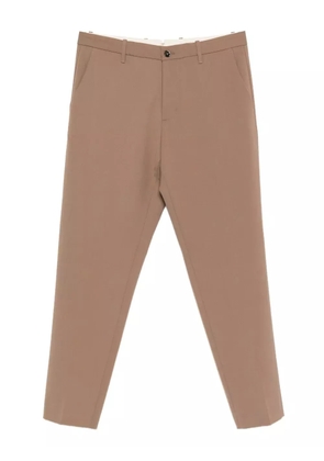 Nine In The Morning button-fastening trousers - Brown
