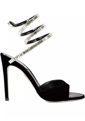 René Caovilla 105mm Cleo Spark sandals - Black