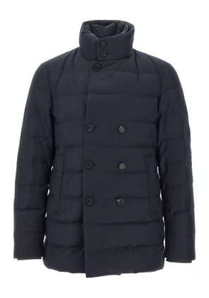 Duno quilted double-breasted jacket - Blue