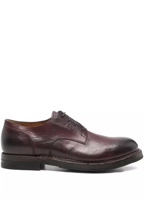 Silvano Sassetti leather derby shoes - Brown