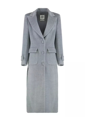 Les Filles d'Eva flap-pocket coat - Grey