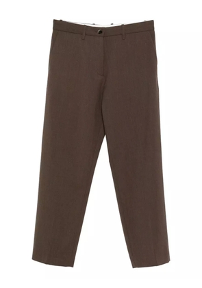 Nine In The Morning button-fastening trousers - Brown
