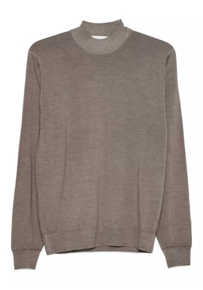 Filippo De Laurentiis high-neck sweater - Brown