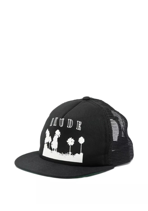 RHUDE logo cap - Black