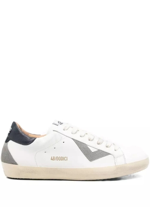 4B12 Suprime panelled sneakers - White