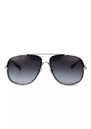 Chloé Eyewear pilot sunglasses - Silver