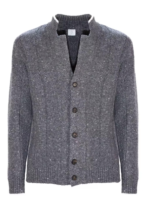 Eleventy wool-cashmere blend cardigan - Grey