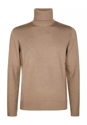 Drumohr halterneck knitted sweater - Neutrals