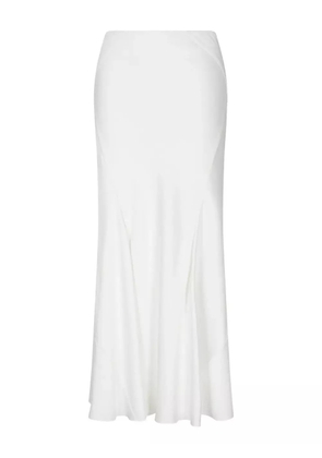 Giorgio Armani panelled midi skirt - White