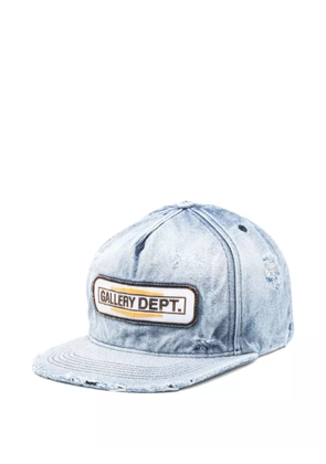 GALLERY DEPT. Mechanic logo-appliqué cap - Blue