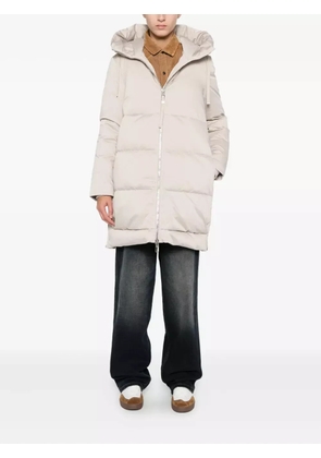 Duno hooded padded coat - Neutrals