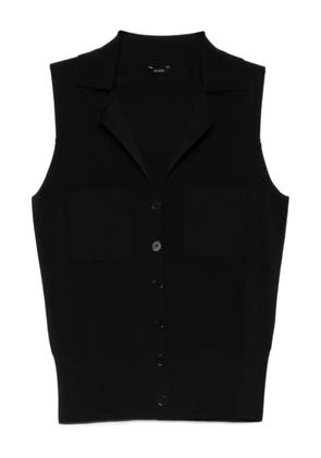 JOSEPH Milano vest - Black