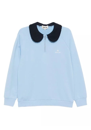 SHUSHU/TONG round-collar sweatshirt - Blue