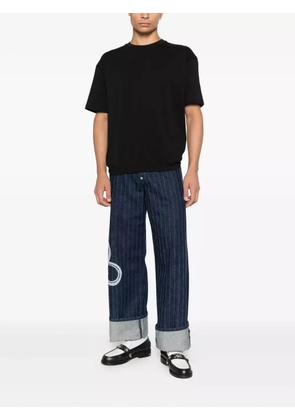 YES LONDON crew-neck T-shirt - Black