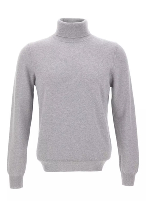 Gran Sasso ribbed turtleneck sweater - Grey