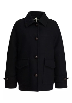 Circolo 1901 wool-blend coat - Black