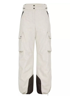 Brunello Cucinelli Mountain cargo trousers - White