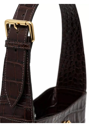 LUISA SPAGNOLI Importante logo tote bag - Brown