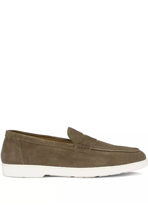 Doucal's suede loafers - Brown