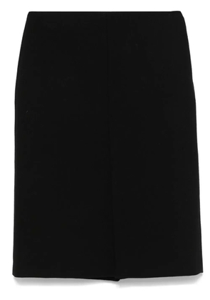 Gucci wool crepe midi skirt - Black