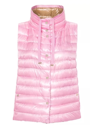 Herno reversible puffer gilet - Pink