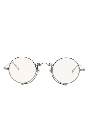 Matsuda tinted-lenses round-frame sunglasses - Silver