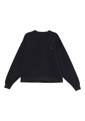 NEW AMSTERDAM logo-patch sweatshirt - Blue