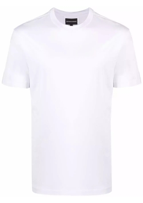 Emporio Armani logo-patch short-sleeve T-shirt - White