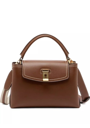 Bally small Lock Me tote bag - Brown